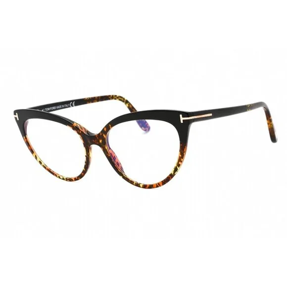 New Authentic Tom Ford FT5674-B/V 005 Cat Eye Eyeglasses - Picture 3 of 4